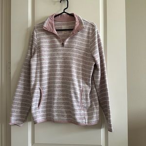 Thread and Supply Pink&White Pullover